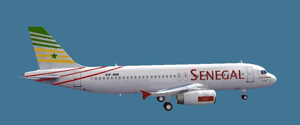 Voici les Senegal Airlines A320