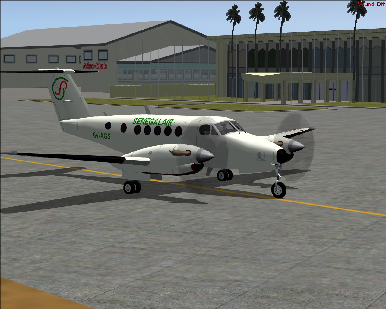 Voici l'avion Senegalair